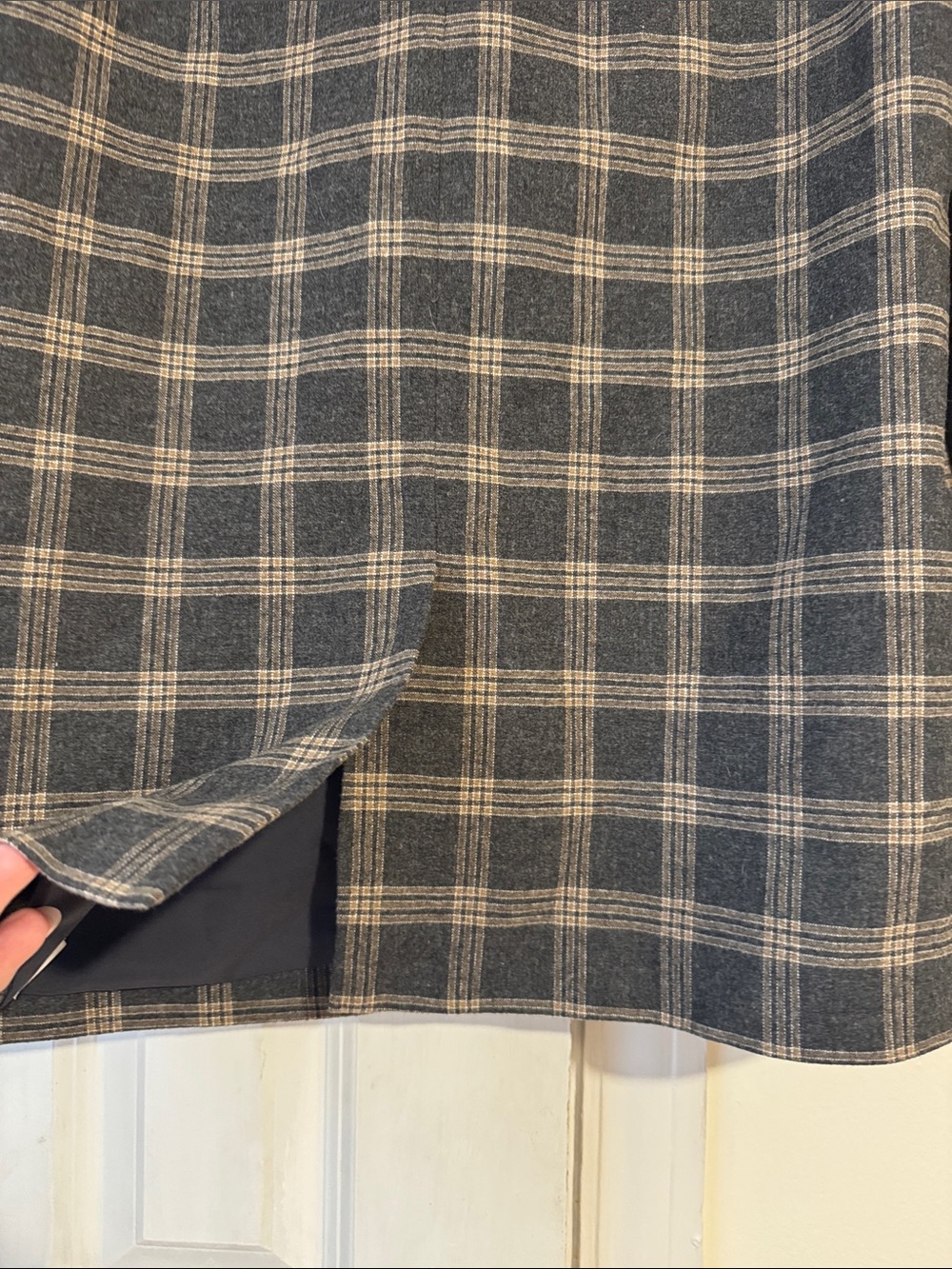 Madewell Dorset Blazer in windowpane size M - Picture 9 of 11